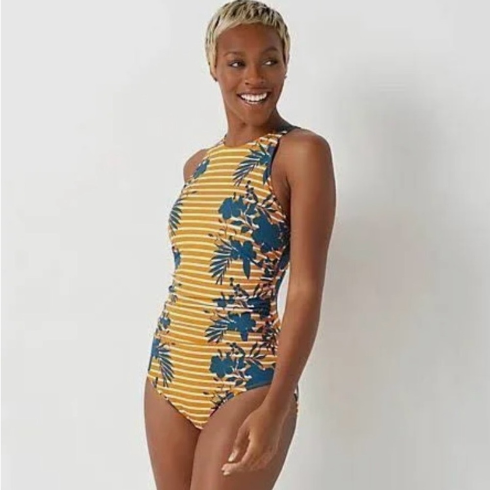 NWT Denim & Co. Beach Swimsuit